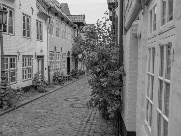 Flensburg Stad Aan Baltische Zee Duitsland — Stockfoto