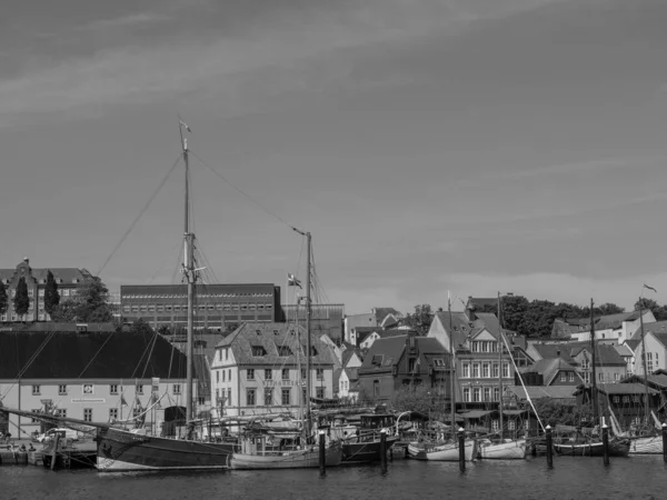 Flensburg Miasto Nad Morzem Bałtyckim Niemczech — Zdjęcie stockowe