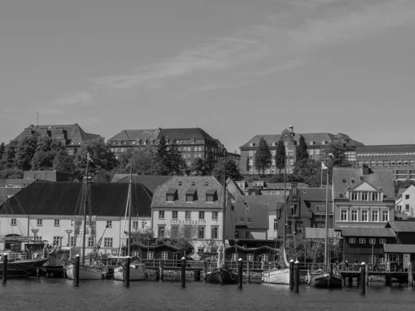 Flensburg Cidade Mar Báltico Alemanha — Fotografia de Stock