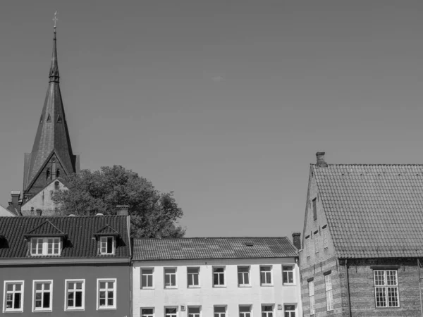 Flensburg Město Baltského Moře Německu — Stock fotografie