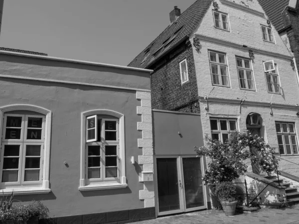 Stad Husum Aan Noordzee Duitsland — Stockfoto