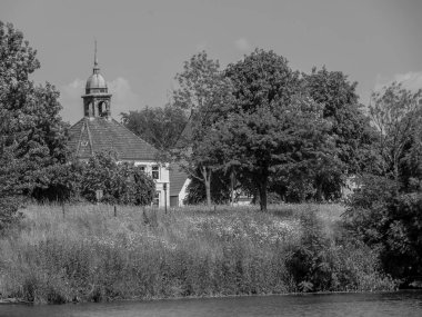 the old city of friedrichstadt in the german schleswig-holstein