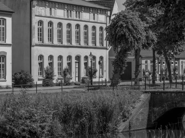 Стародавнє Місто Фрідріхштадт Німецькому Шлезвіг Гольштейні — стокове фото