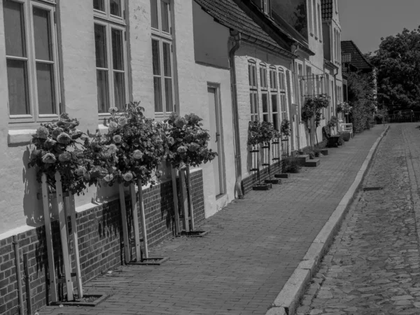 Παλιά Πόλη Friedrichstadt Στο Γερμανικό Schleswig Holstein — Φωτογραφία Αρχείου