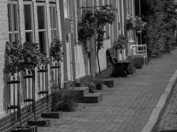 Cidade Velha Friedrichstadt Schleswig Holstein Alemão — Fotografia de Stock