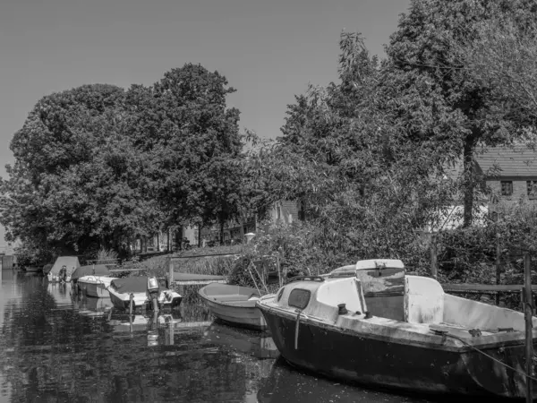 Cidade Velha Friedrichstadt Schleswig Holstein Alemão — Fotografia de Stock