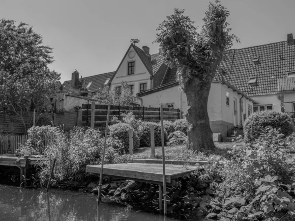 Vieille Ville Friedrichstadt Dans Schleswig Holstein Allemand — Photo