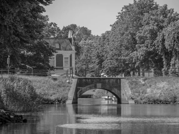 Cidade Velha Friedrichstadt Schleswig Holstein Alemão — Fotografia de Stock