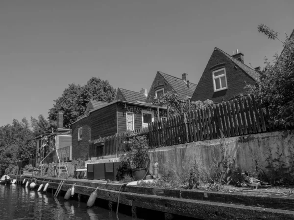 Oude Stad Friedrichstadt Het Duitse Sleeswijk Holstein — Stockfoto