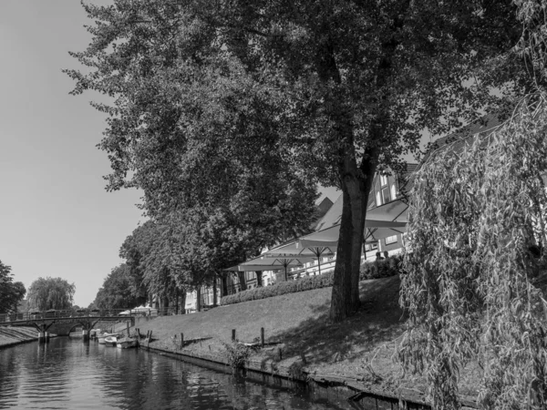 Den Gamla Staden Friedrichstadt Den Tyska Schleswig Holstein — Stockfoto