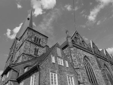 Weser nehrindeki Bremen şehri