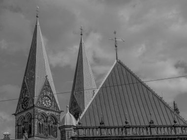 Weser nehrindeki Bremen şehri