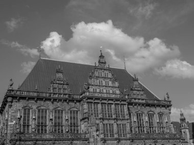 Weser nehrindeki Bremen şehri