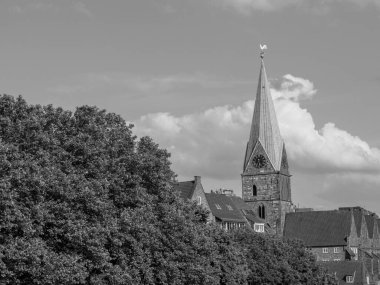 Weser nehrindeki Bremen şehri