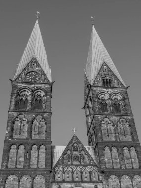 Weser nehrindeki Bremen şehri
