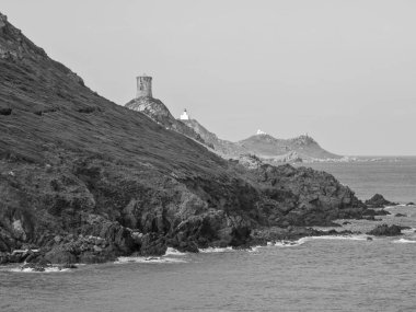 Akdeniz 'deki Korsika Adası