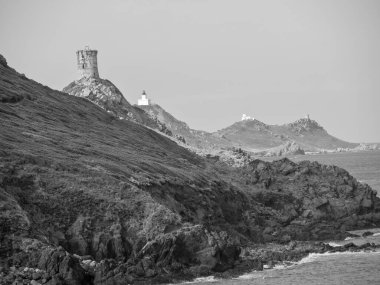 Akdeniz 'deki Korsika Adası