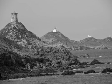 Akdeniz 'deki Korsika Adası