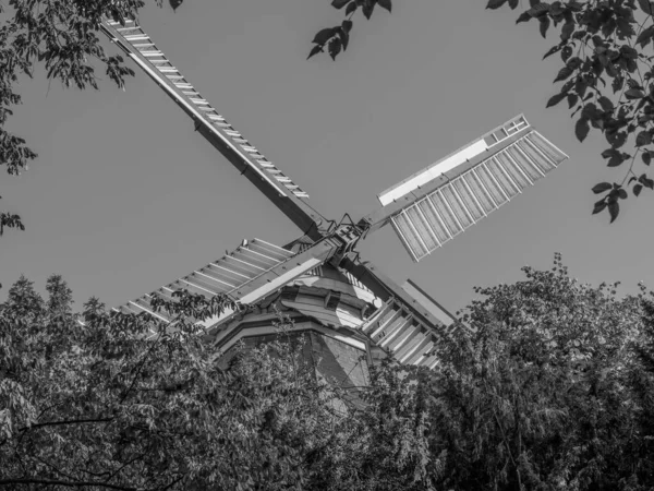 Stad Van Bremen Aan Weser Rivier — Stockfoto