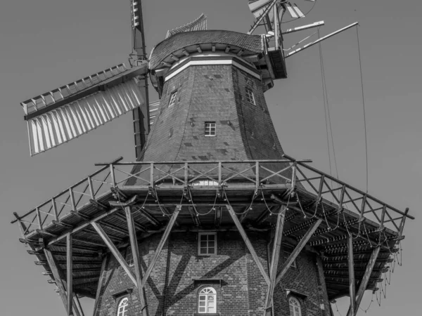 Ciudad Bremen Río Wester — Foto de Stock