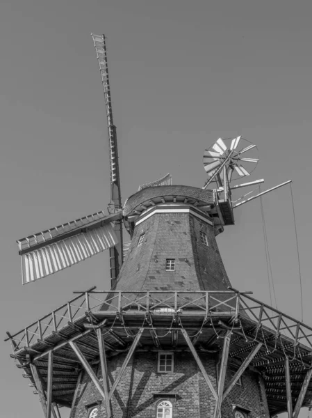 Ciudad Bremen Río Wester — Foto de Stock