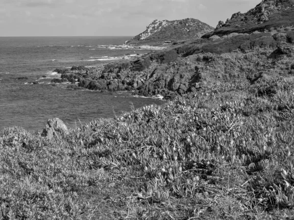 Corsica Νησί Στη Μεσόγειο Θάλασσα — Φωτογραφία Αρχείου