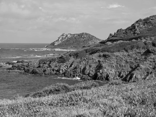 Isola Corsica Nel Mar Mediterraneo — Foto Stock