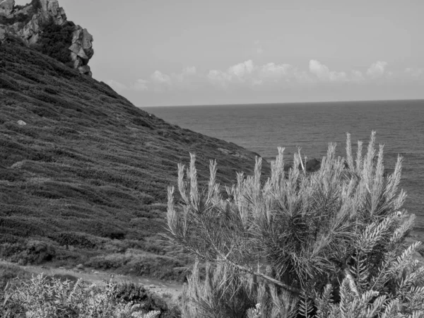 Île Corse Dans Mer Méditerranée — Photo