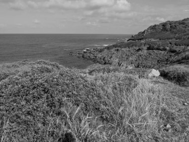 Akdeniz 'deki Korsika Adası.