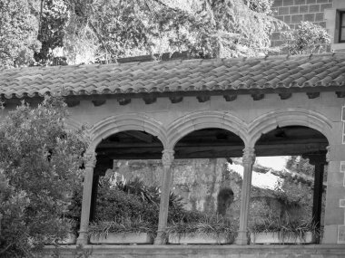 İspanya 'daki Montserrat Manastırı.