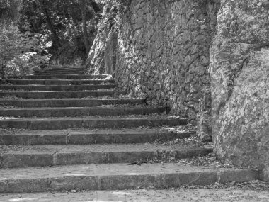 İspanya 'daki Montserrat Manastırı.