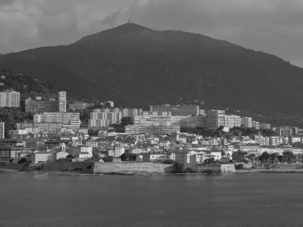 Île Corse Dans Mer Méditerranée — Photo