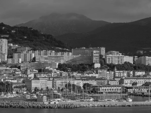 Île Corse Dans Mer Méditerranée — Photo