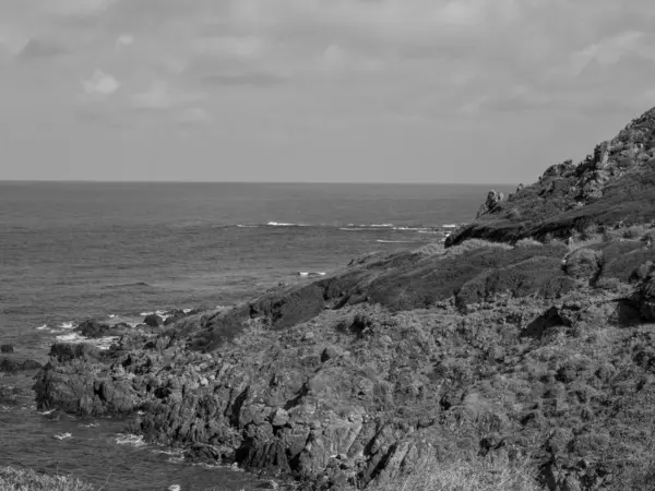地中海中的科西嘉岛 — 图库照片