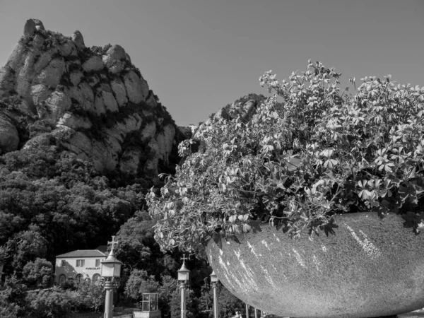 Klostret Montserrat Spanien — Stockfoto