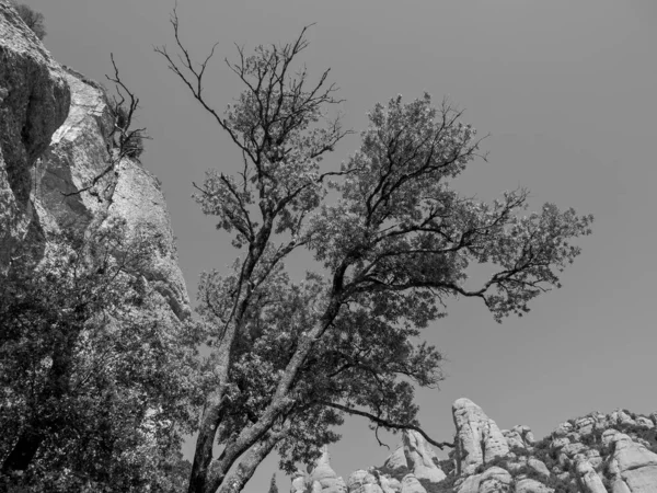 Klostret Montserrat Spanien — Stockfoto