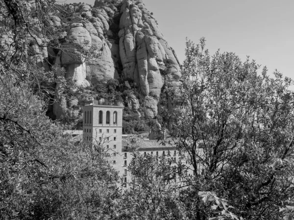 Monastero Montserrat Spagna — Foto Stock