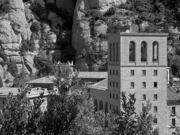 Monastero Montserrat Spagna — Foto Stock