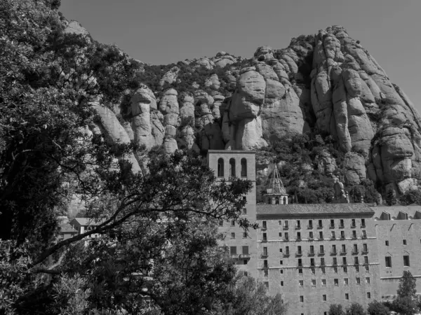 Monastero Montserrat Spagna — Foto Stock