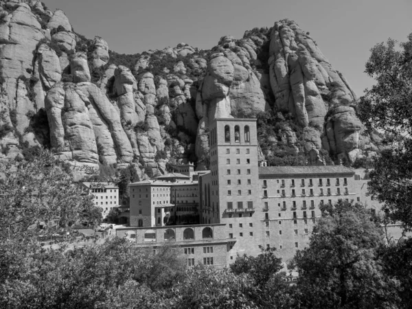 Monastero Montserrat Spagna — Foto Stock