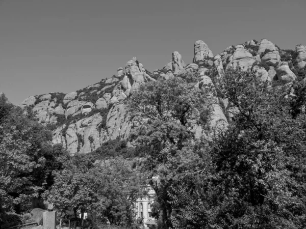 Spanya Daki Montserrat Manastırı — Stok fotoğraf