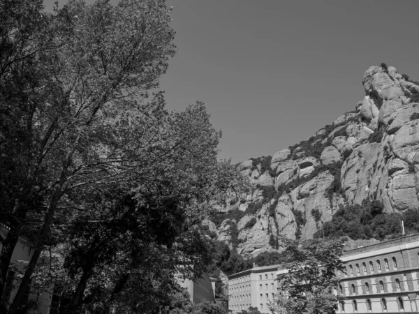 Klostret Montserrat Spanien — Stockfoto