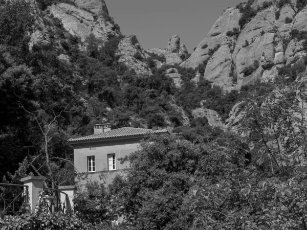 Monastero Montserrat Spagna — Foto Stock