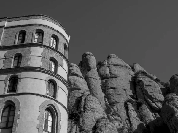 Monastero Montserrat Spagna — Foto Stock