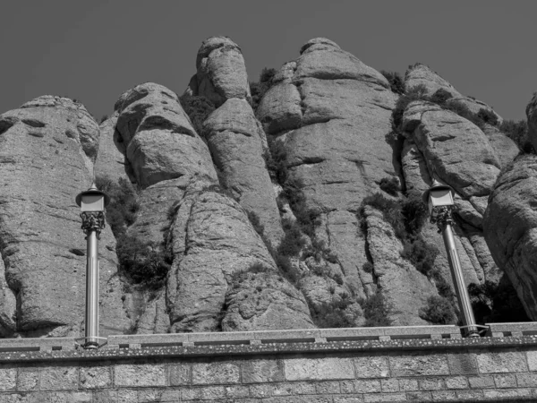 Monastero Montserrat Spagna — Foto Stock