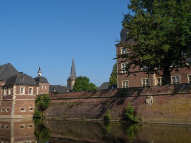 Westphalia 'daki eski Ahaus Kalesi.