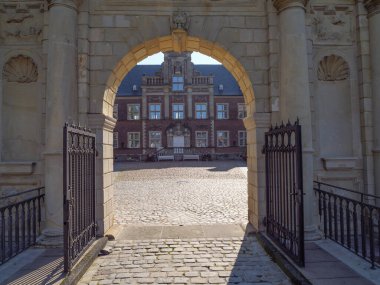 Westphalia 'daki eski Ahaus Kalesi.