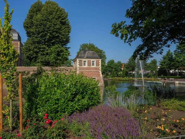 Het Oude Kasteel Van Ahaus Westfalen — Stockfoto