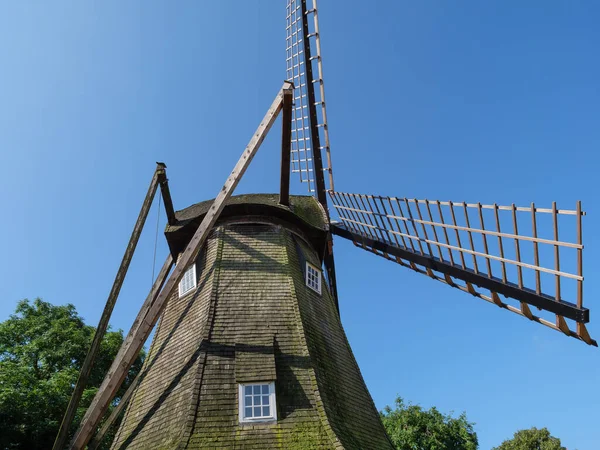 Alte Windmühle Bei Ahaus Westfalen — Stockfoto