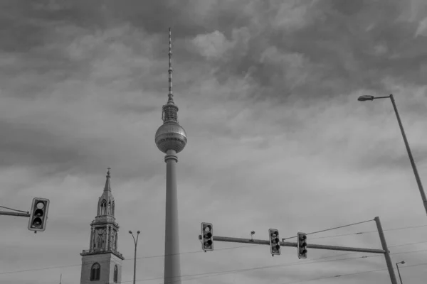 Ciudad Berlín Alemania — Foto de Stock